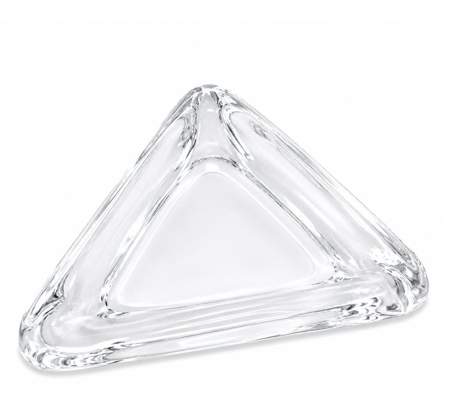 Vintage Triangular Glass Catchall