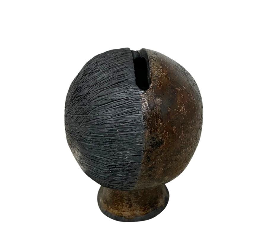 Vintage Raku Vessel