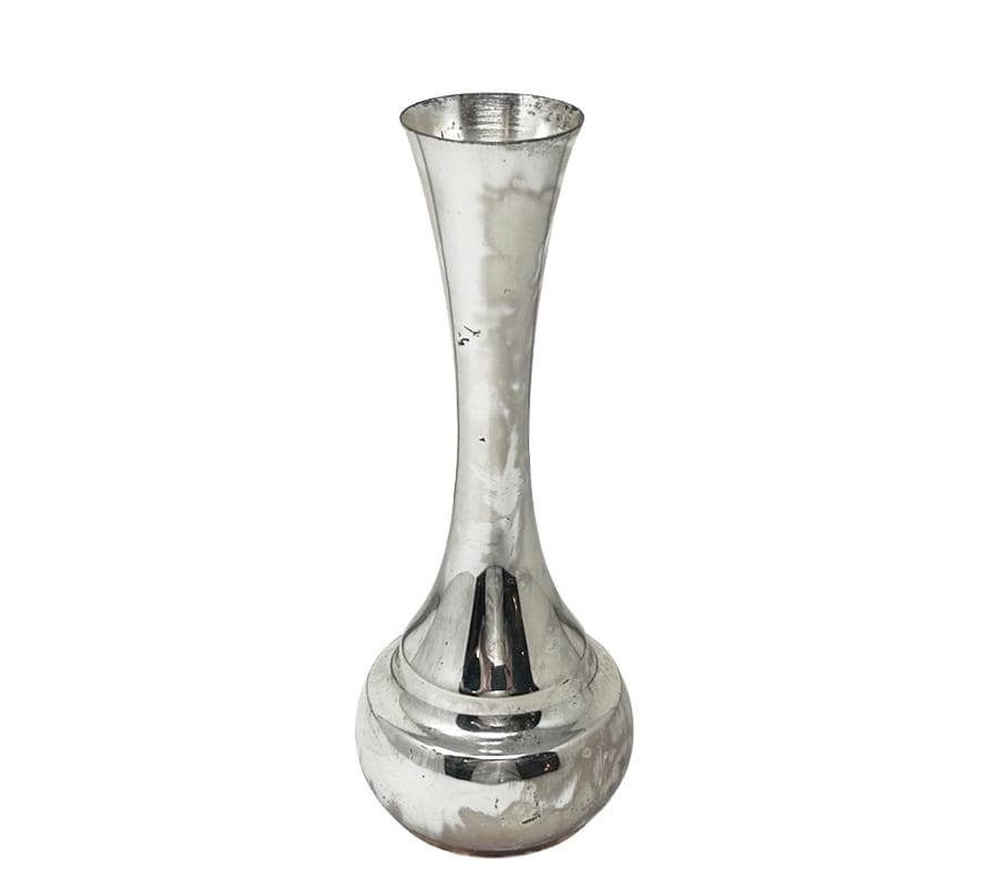 Vintage Silver-Plated Bud Vase