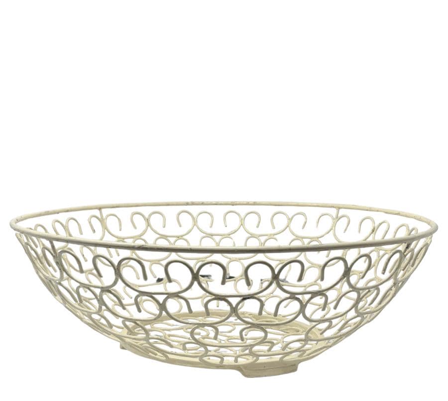 Vintage Spanish Revival Metal Bowl