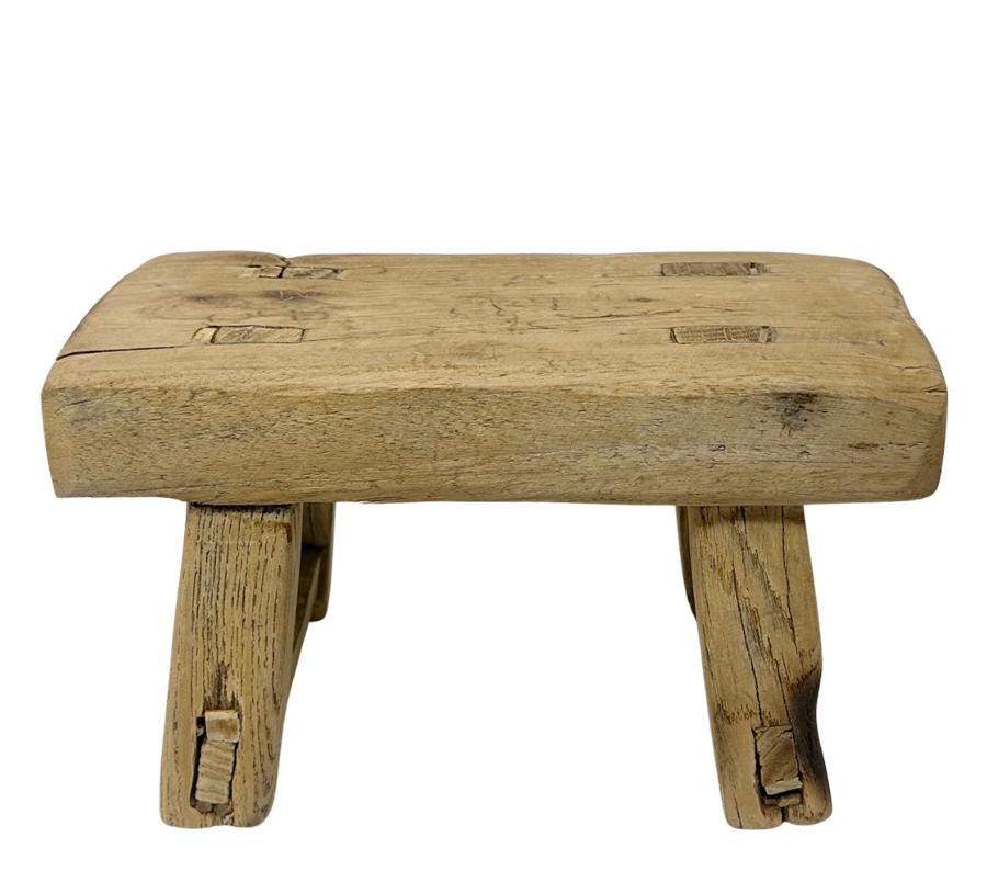 Primitive Wooden Stool