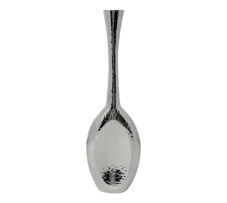 Vintage Hammerer Metal Bud Vase