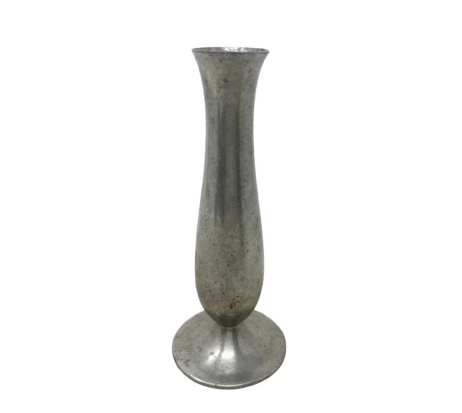 Vintage Made in Holland Pewter Bud Vase
