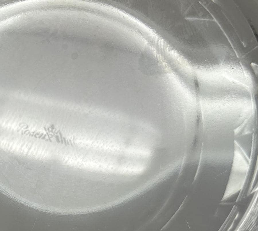 Vintage Rosenthal Crystal Catchall
