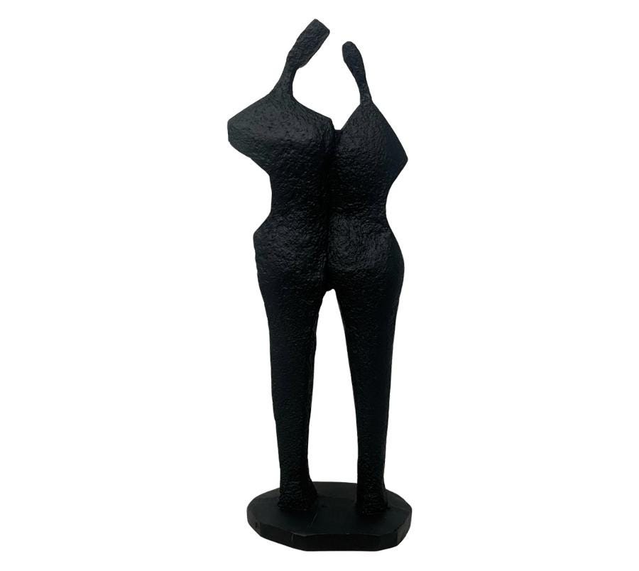 Vintage Figural Resin Sculpture