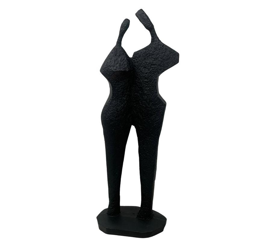 Vintage Figural Resin Sculpture