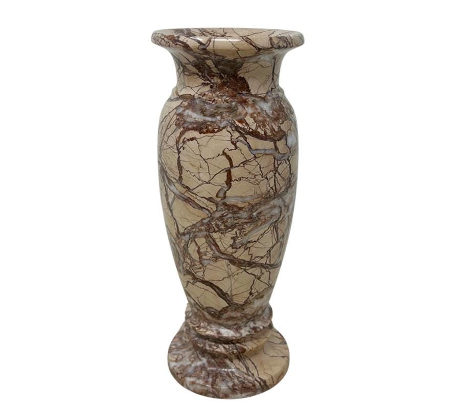 Vintage Carved Marble Vase