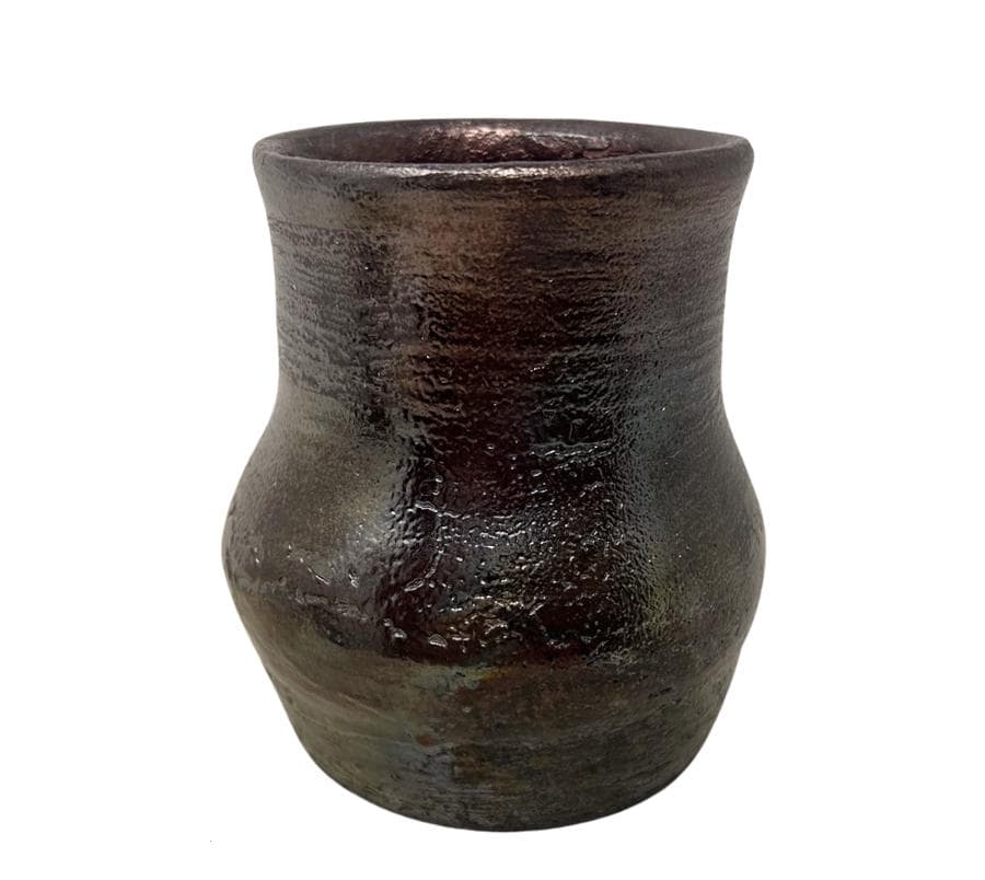 Vintage Reactive Glaze Clay Pot