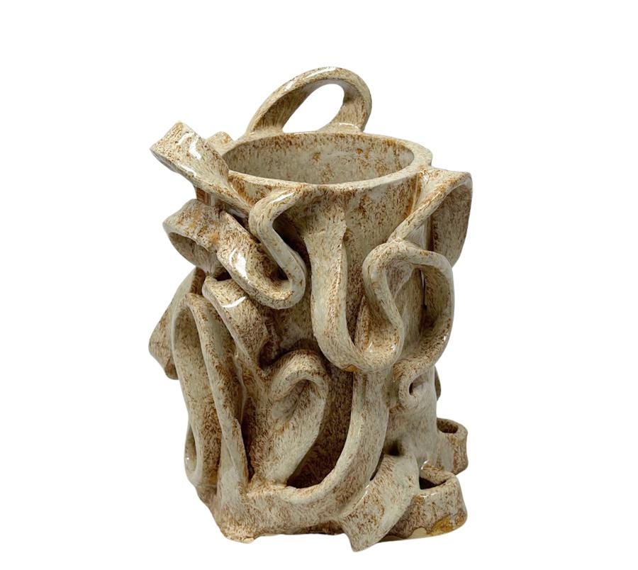 Bettencourt Studio ‘Ondulado’ Ceramic Vase
