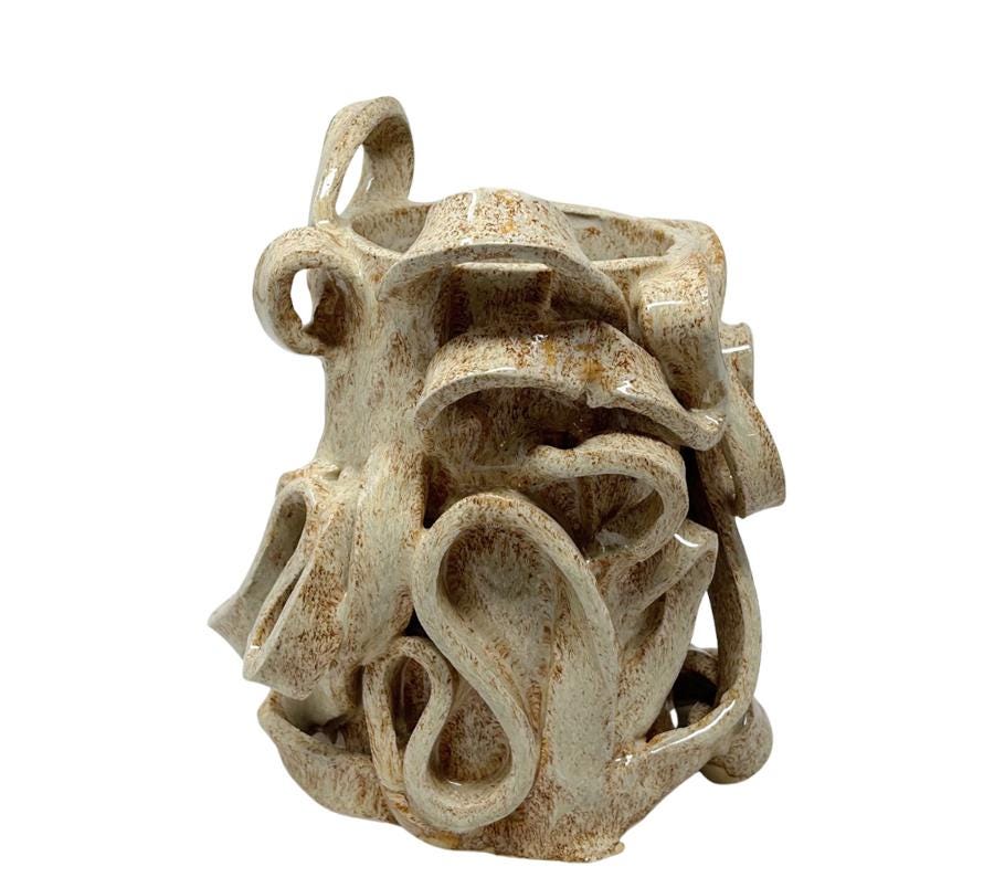 Bettencourt Studio ‘Ondulado’ Ceramic Vase