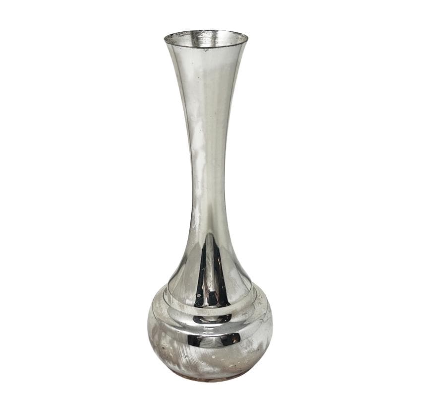 Vintage Silver-Plated Bud Vase