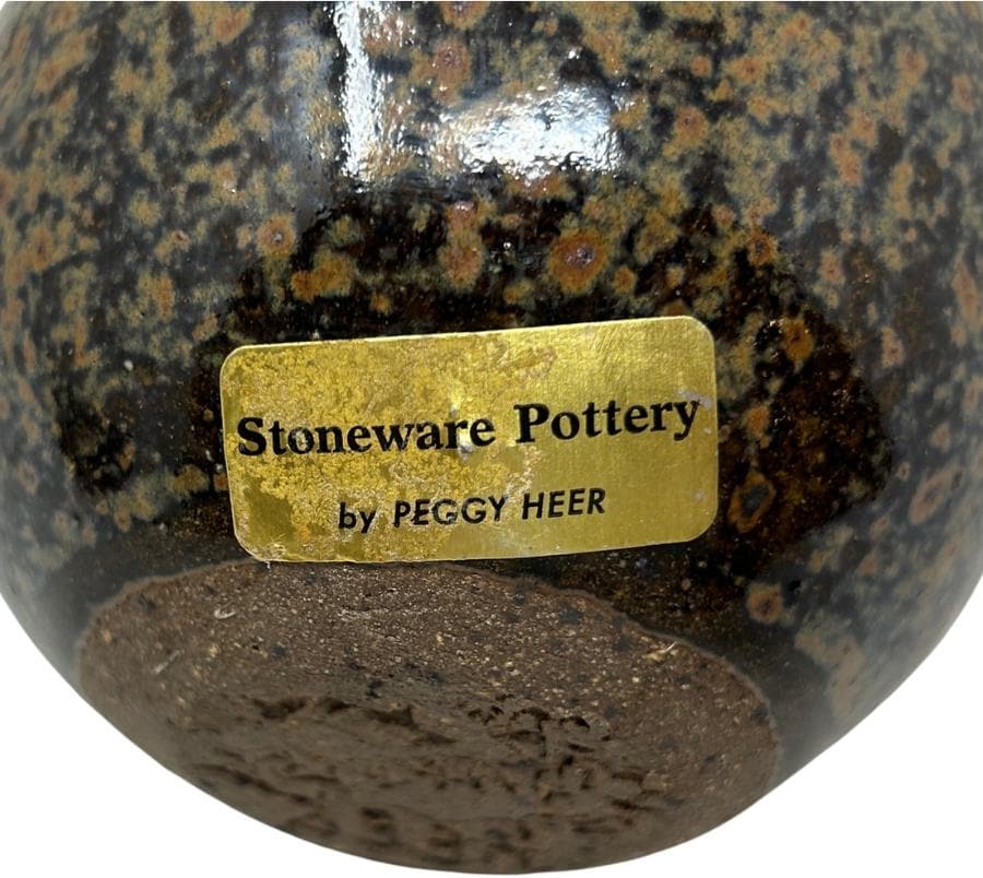 Vintage Stoneware Bud Vase