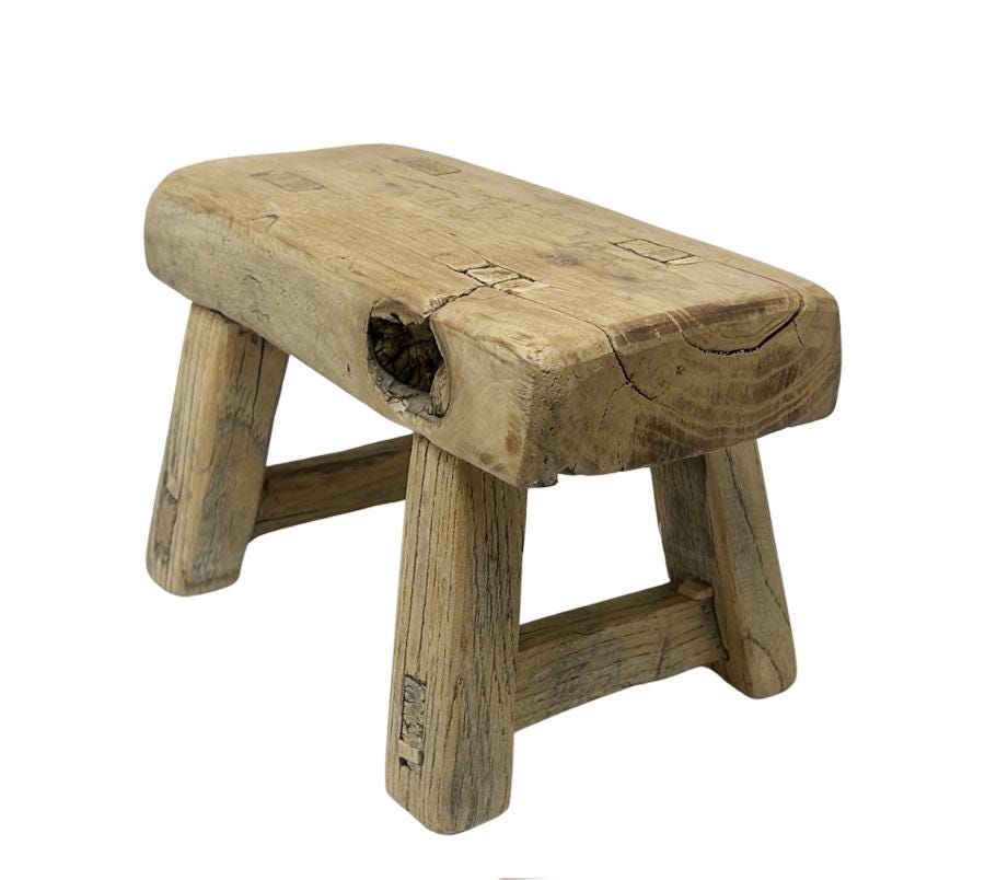 Primitive Wooden Stool