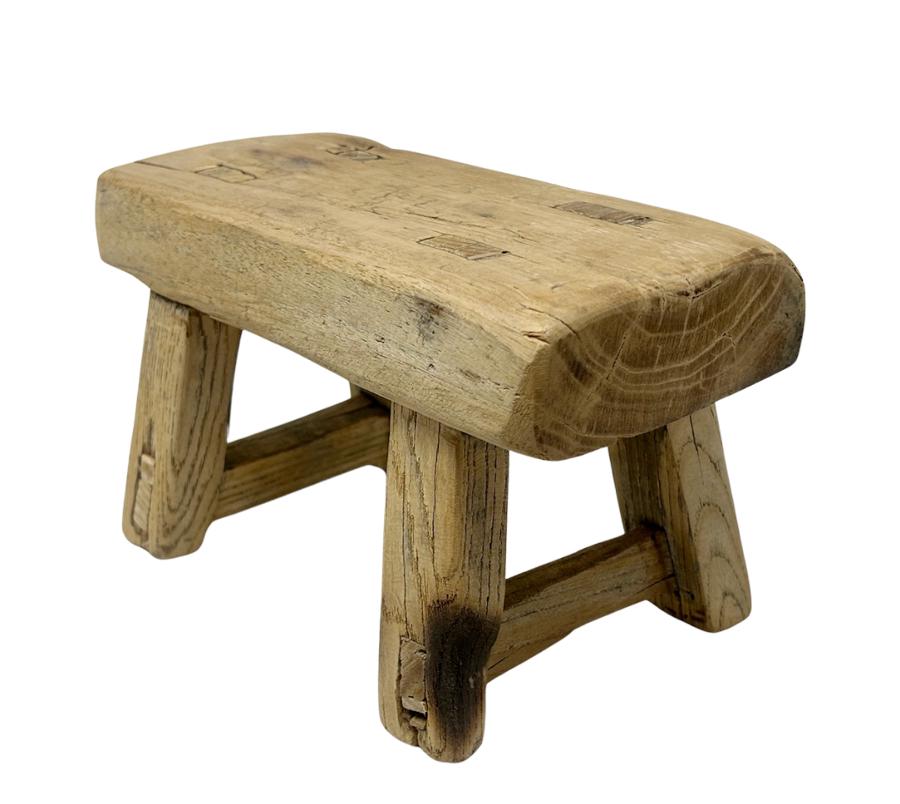 Primitive Wooden Stool