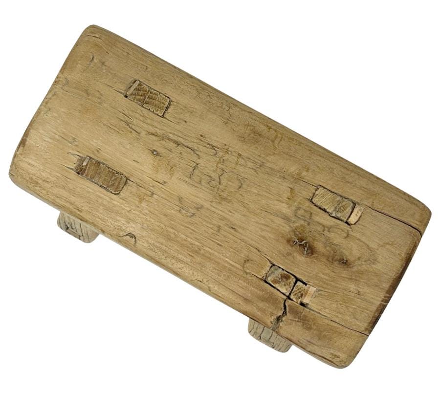 Primitive Wooden Stool