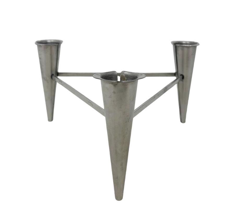 Vintage Tripod Metal Candle Holder