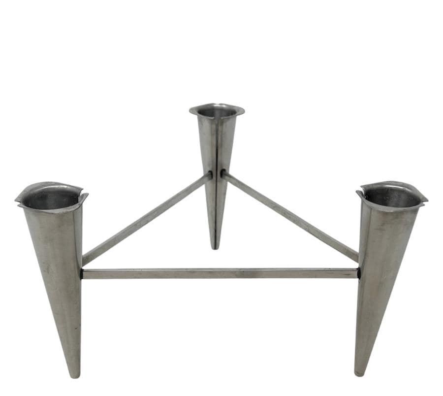 Vintage Tripod Metal Candle Holder