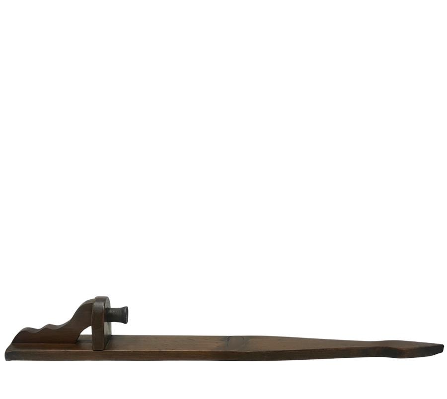 Vintage Wooden Candle Wall Sconce