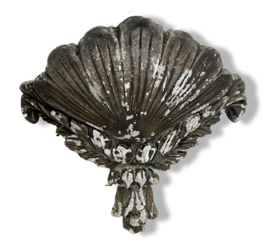 Distressed Cast Stone Wall Vessel