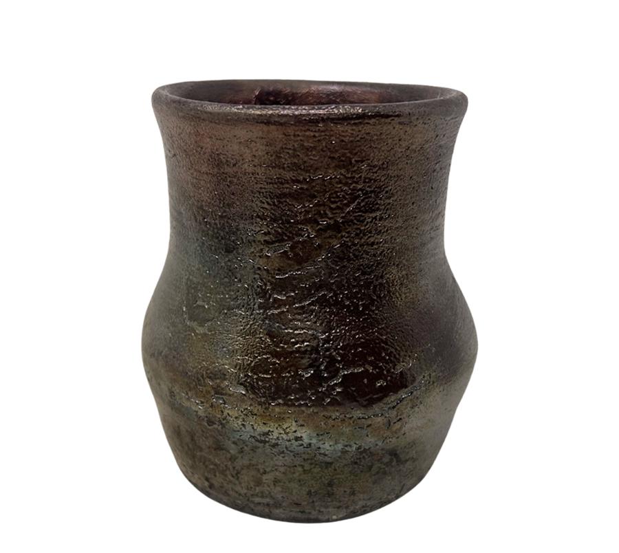 Vintage Reactive Glaze Clay Pot