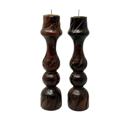 Pair of Vintage Spanish Candle Holders