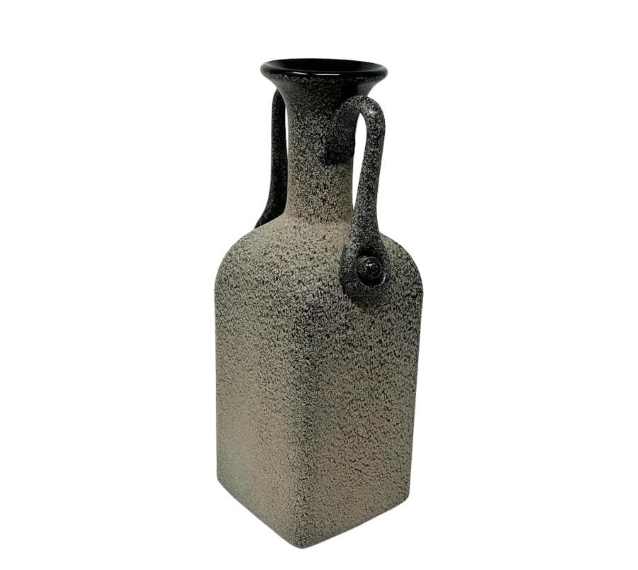 Vintage Textured Art Glass Vessel