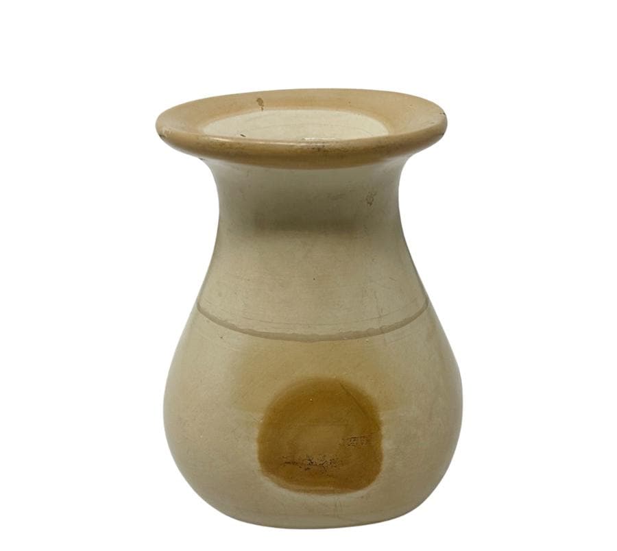 Vintage Carved Stone Bud Vase