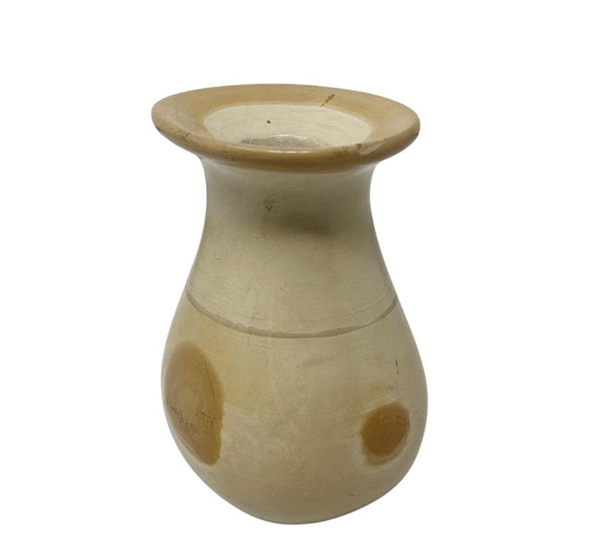 Vintage Carved Stone Bud Vase