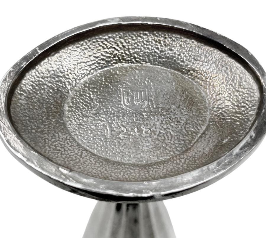 Vintage Silver-Plated Bud Vase
