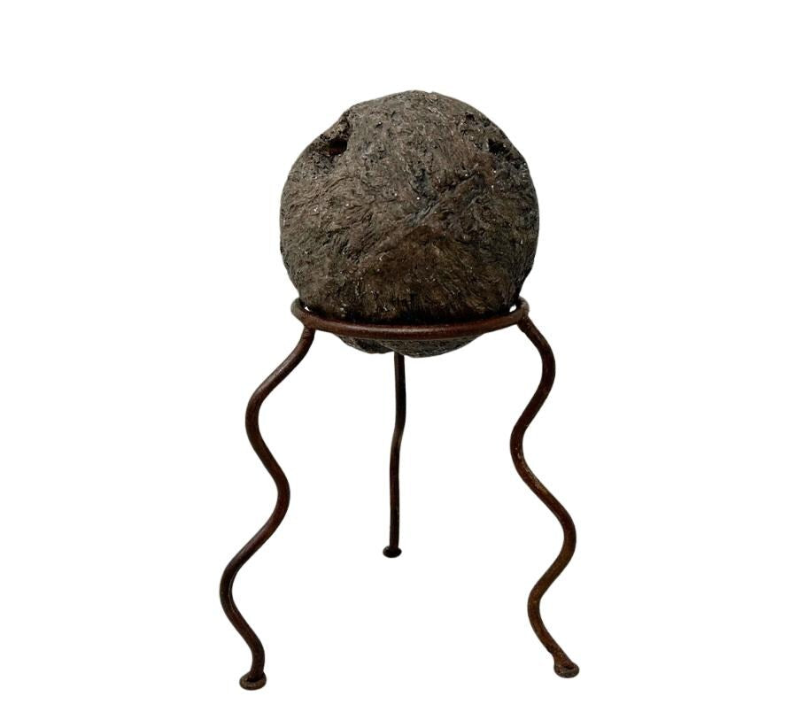 Vintage Resin Sphere on Tripod Base