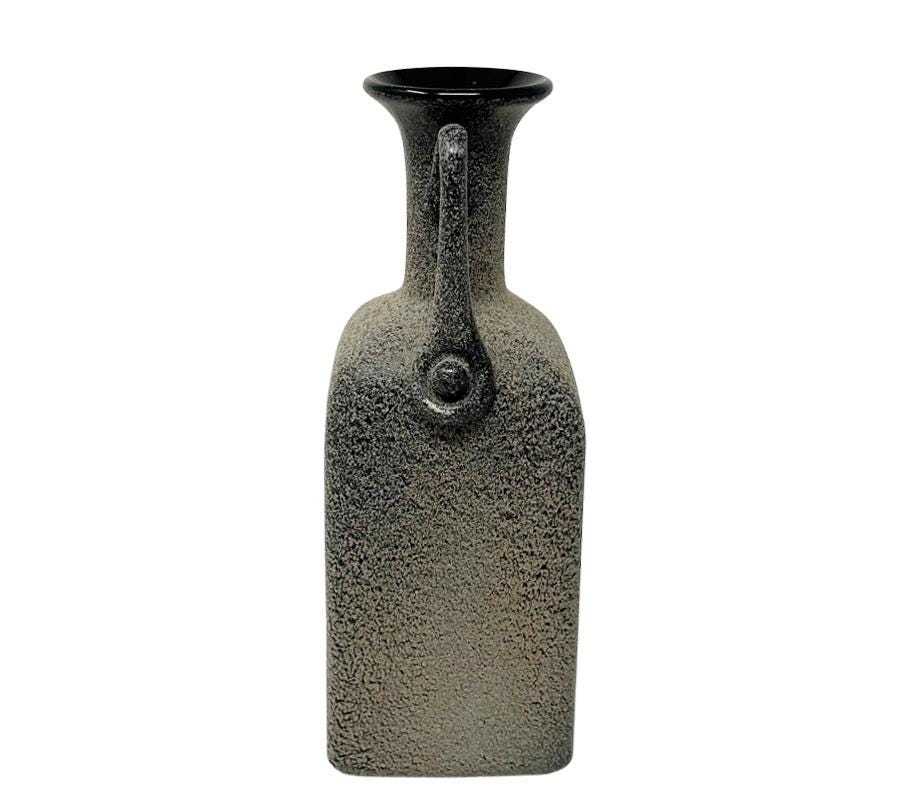 Vintage Textured Art Glass Vessel