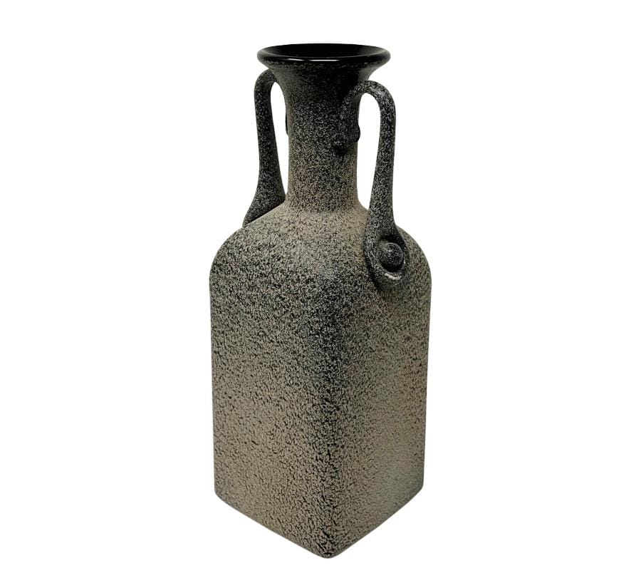 Vintage Textured Art Glass Vessel