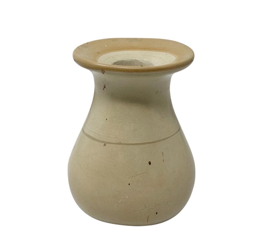 Vintage Carved Stone Bud Vase