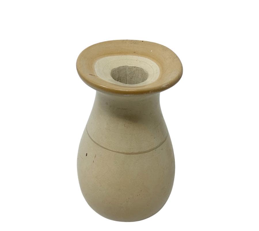 Vintage Carved Stone Bud Vase