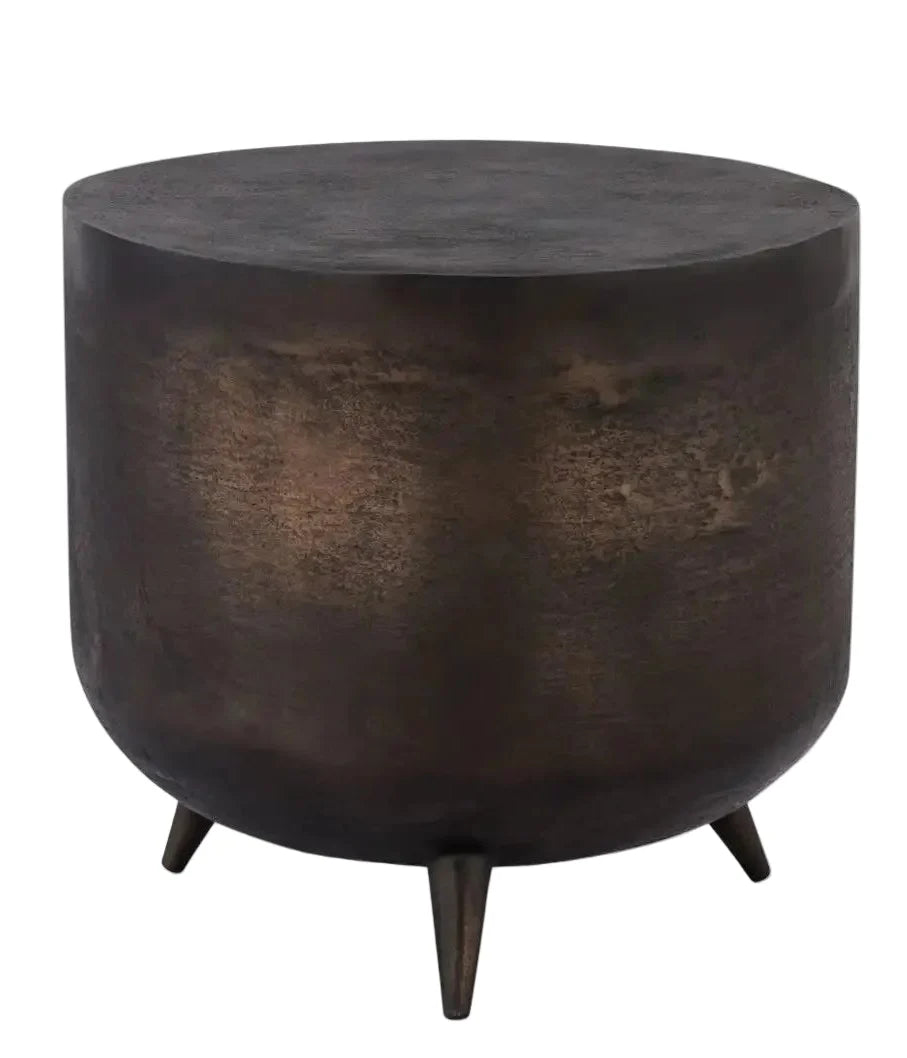 Nave Tripod Metal Side Table