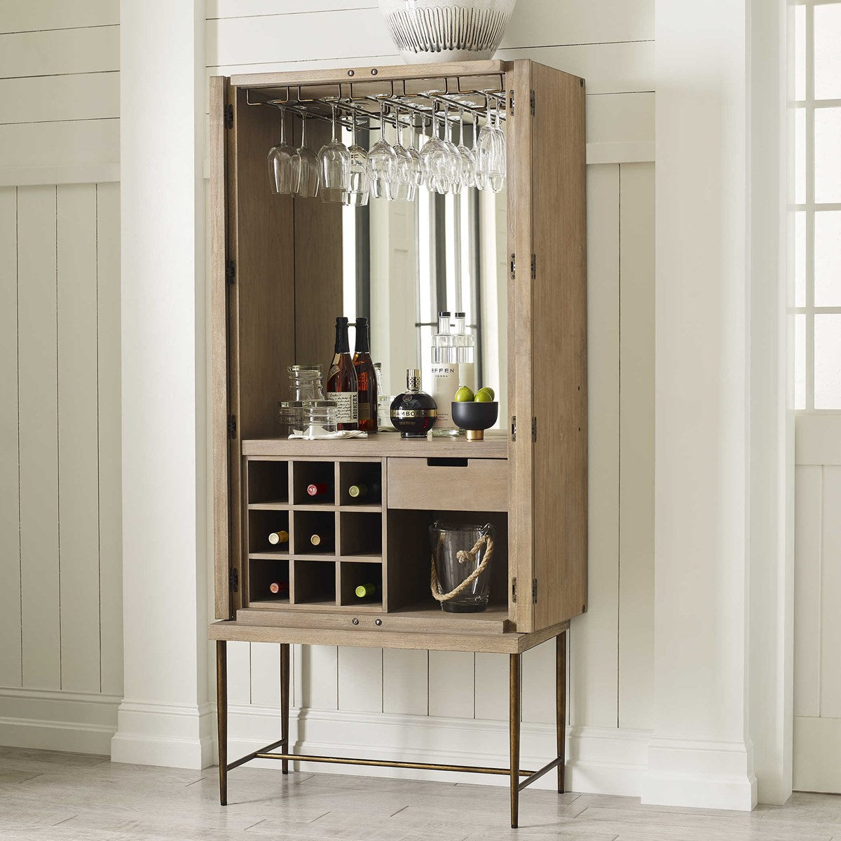 Brasilia Bar Cabinet