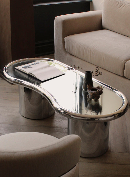 Espino Chrome Coffee Table
